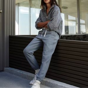 Everlane The Track Jogger M Faded Blue